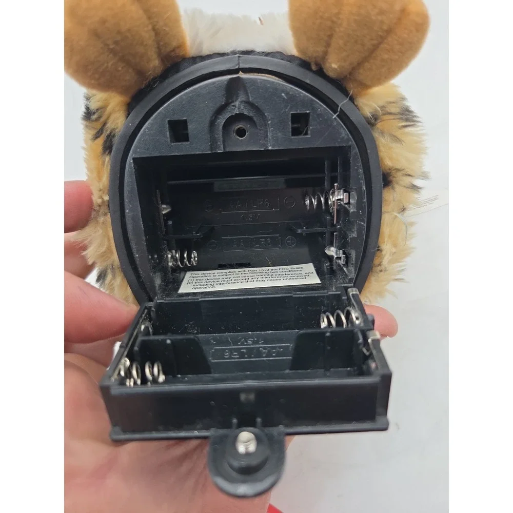 Vintage 1999 Leopard Furby Tiger Electronics Model 70-800 Working